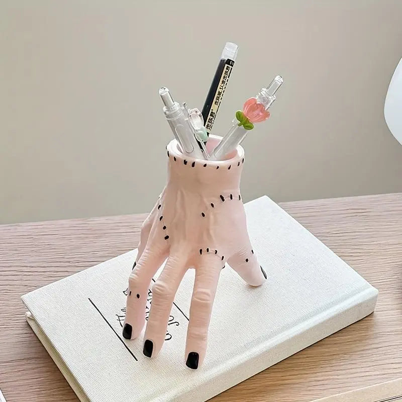 1 unit: original pen holder shaped like Frankenstein's hand