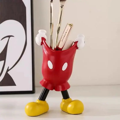 Desk organizer, beauty accessory holder, multifunctional pencil holder, non-slip base