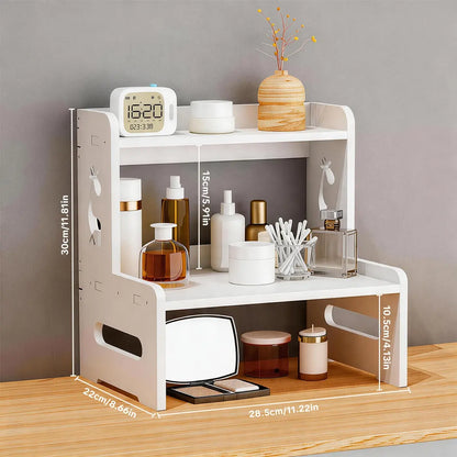 Desk Storage Shelf, Multi-Tier Organizer