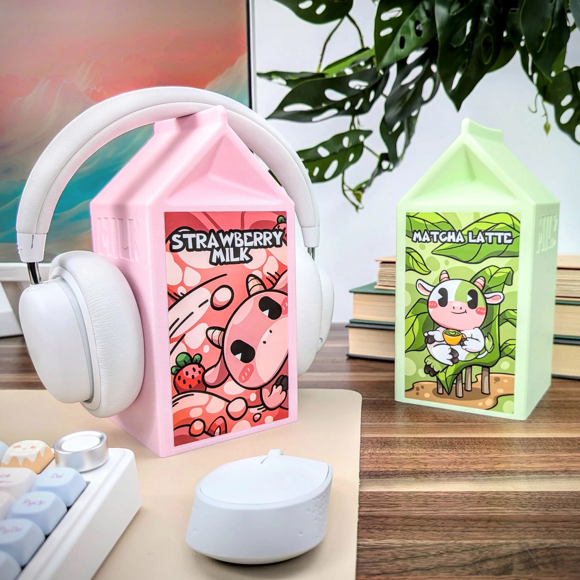 Beamteam3D hearing aid holder shaped like a milk carton 