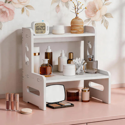 Desk Storage Shelf, Multi-Tier Organizer