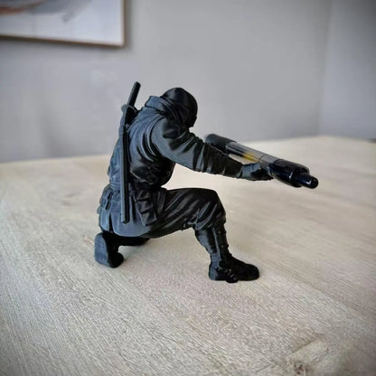 Ninja Desk Pen Holder, Decorative Holder 