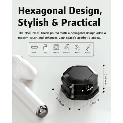 Cable organizer with 6 clips [adjustable and smooth] 