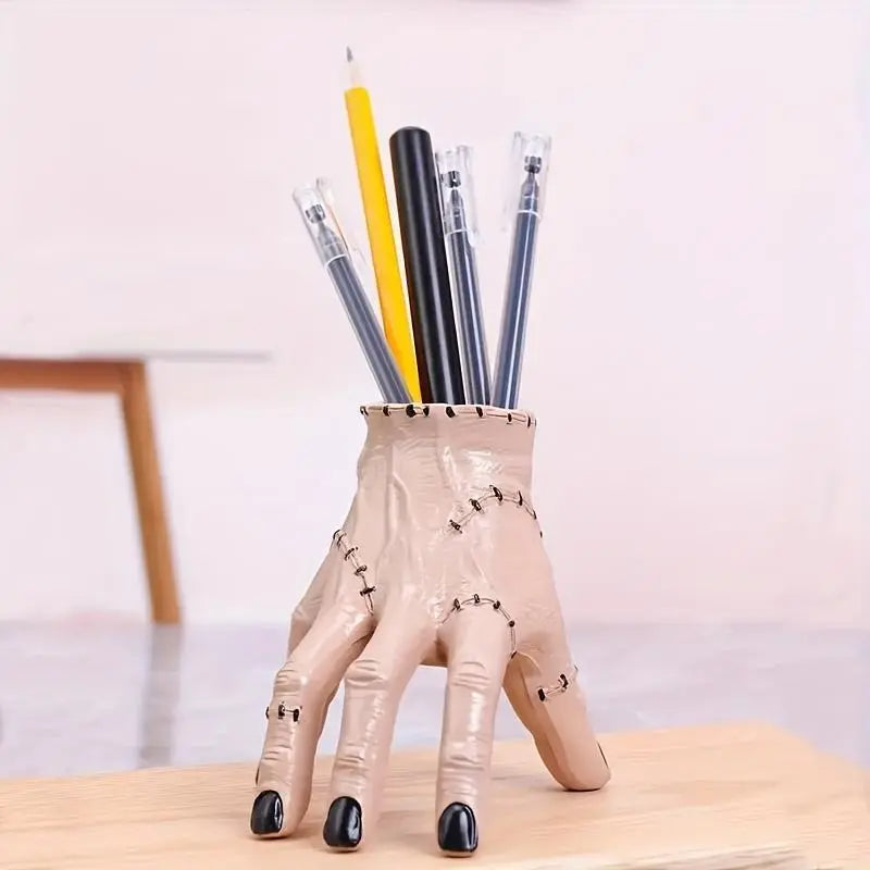1 unit: original pen holder shaped like Frankenstein's hand
