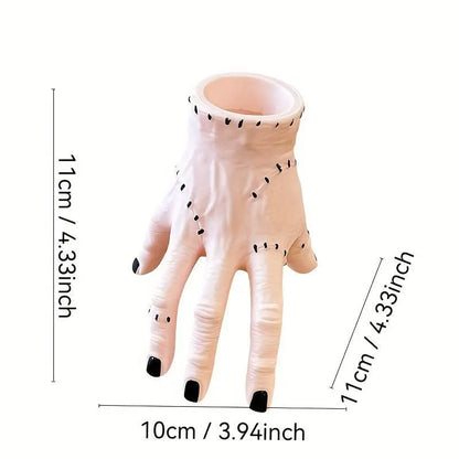 1 unit: original pen holder shaped like Frankenstein's hand