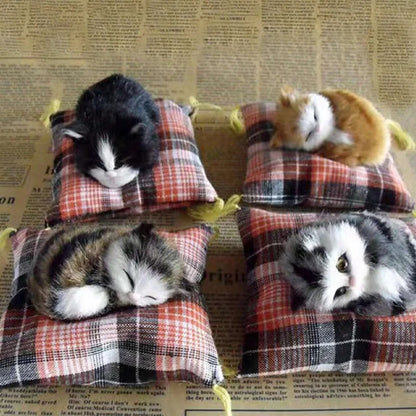 adorable kitten ornament 