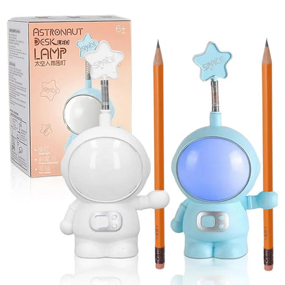 Eliberu Totalsells “Astronaut” LED Desk Lamp, Reading Light for Books, White